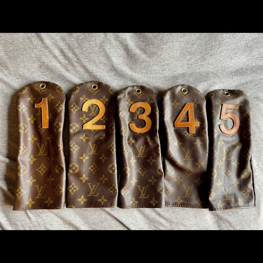 Authentic Preloved LV Golf Club Head Cover